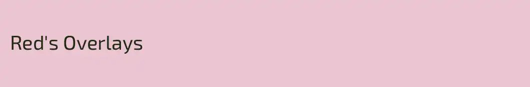 Red's Overlays